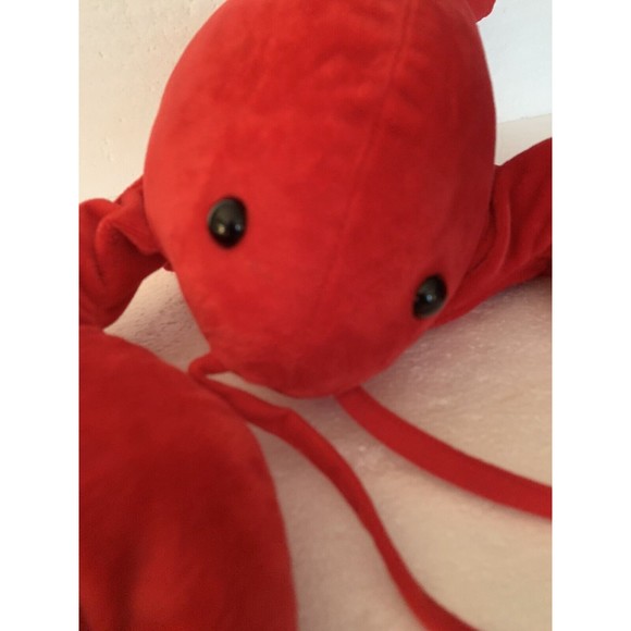 Red Lobster Large Plush Stuffed Animal Toy 18" Mary Meyer Ocean Sea Plush - Picture 2 of 14
